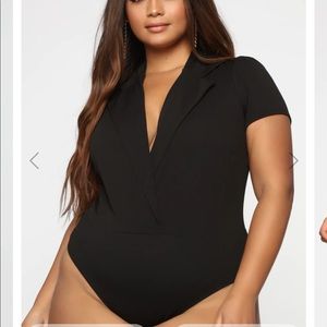 Fashion Nova Let’s Work Bodysuit